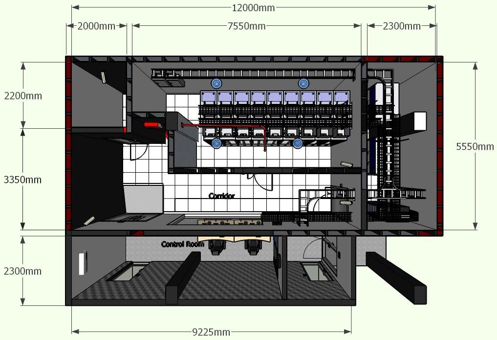 data center skala menengah pt andalan teknologi mandiri